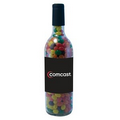 Candy Filled Glass Wine Bottle w/ Jelly Beans